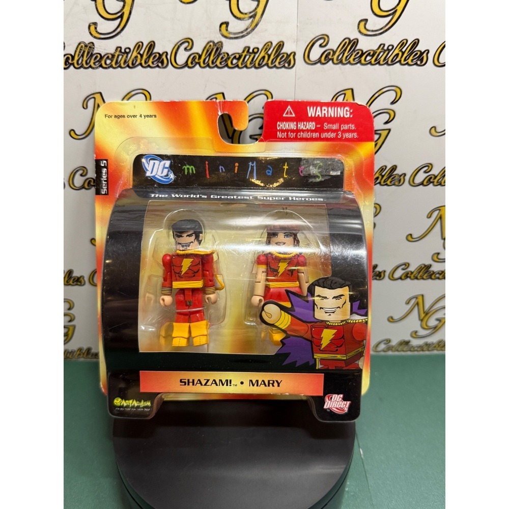 DC Comics Minimate Series 5 Shazam Mary Bathtub Toy